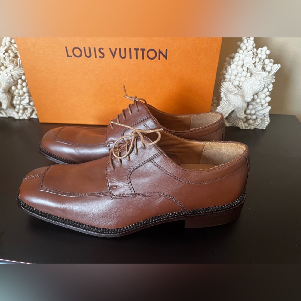Mens Semper Leather Dresss Derby Shoe - Size 48 (13.5)